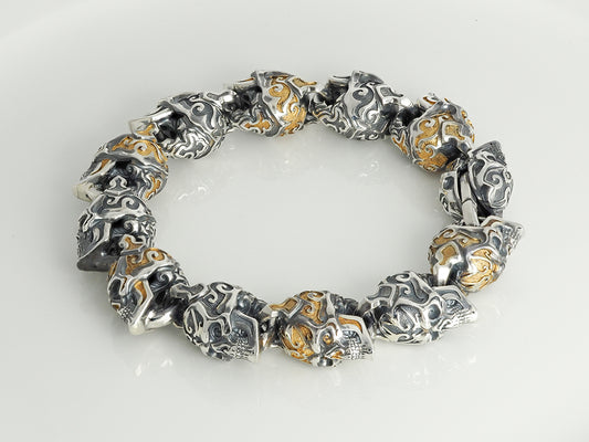 Skull Bracelet Big step by step