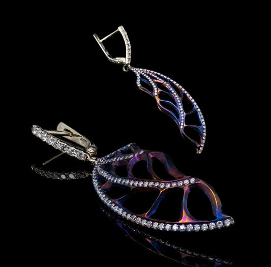 Earrings "Wings" small