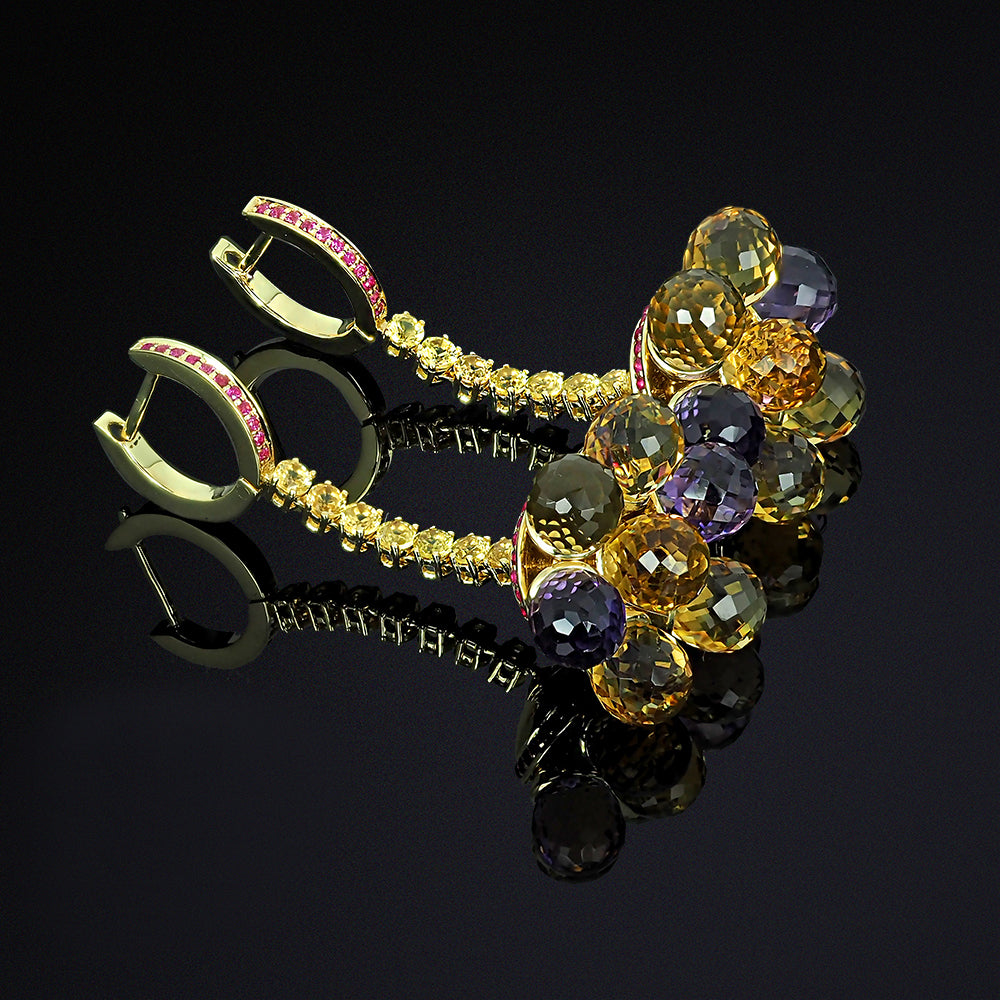 Earrings "Bouquet"