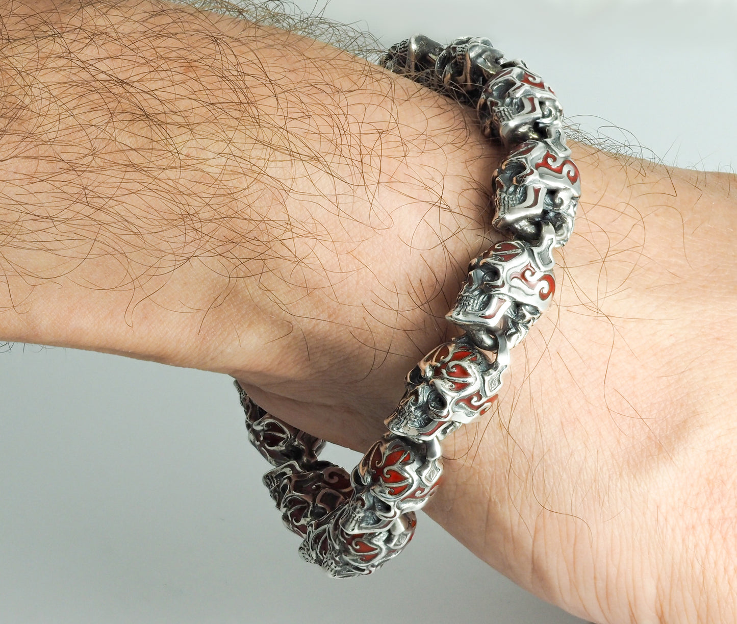 Bracelet Skull Enamel Small