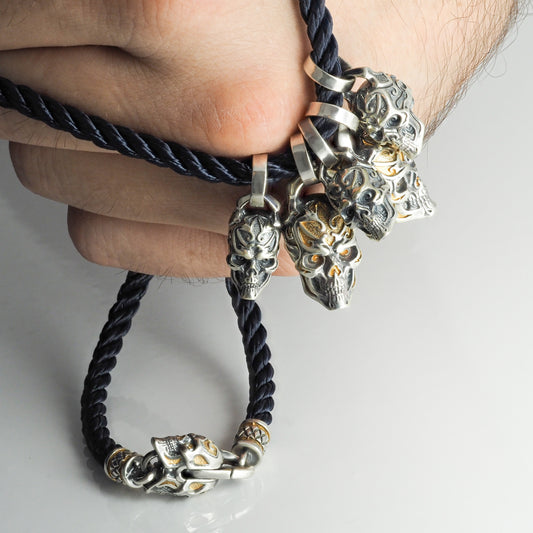 Necklaces Skull rope